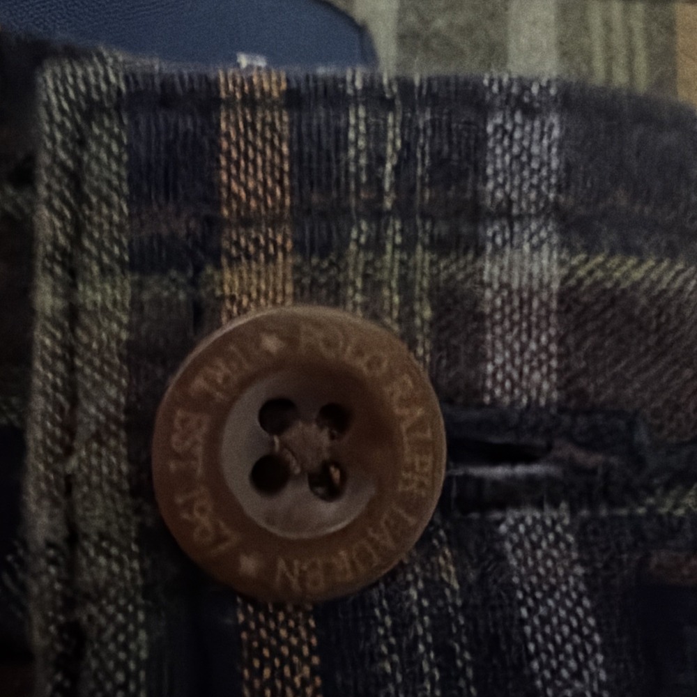 Polo Ralph Lauren Cargo Shorts Men Multicolor 32 Plaid Cotton Utility Outdoor - Picture 3 of 8